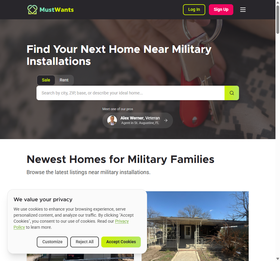 MustWants screenshot